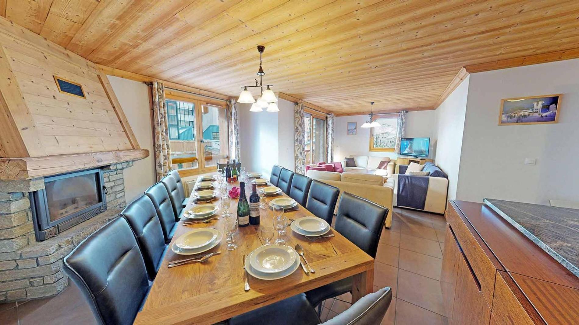 Charming Chalet With View On Mont Blanc Peisey Nancroix Bagian luar foto