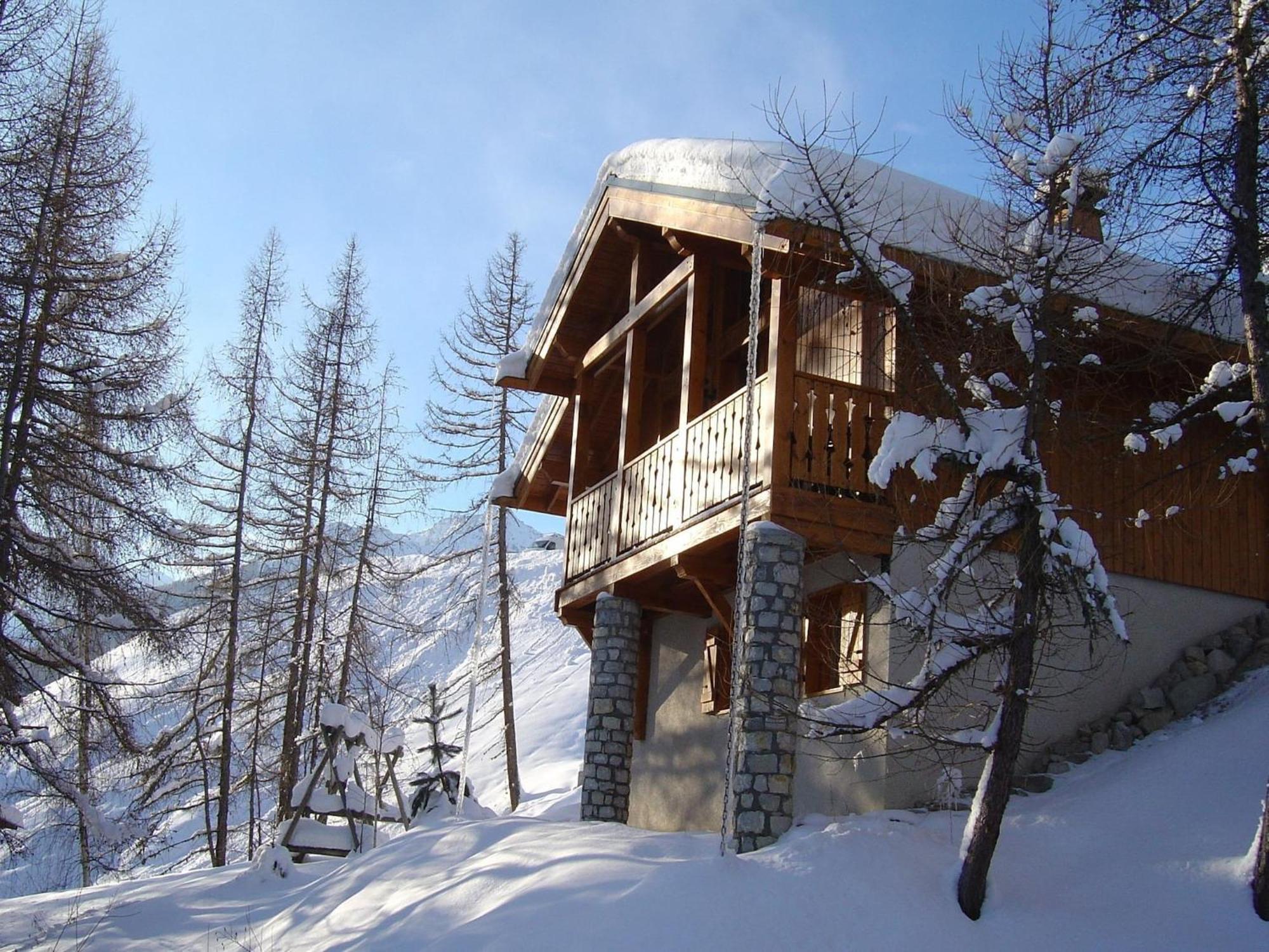 Charming Chalet With View On Mont Blanc Peisey Nancroix Bagian luar foto