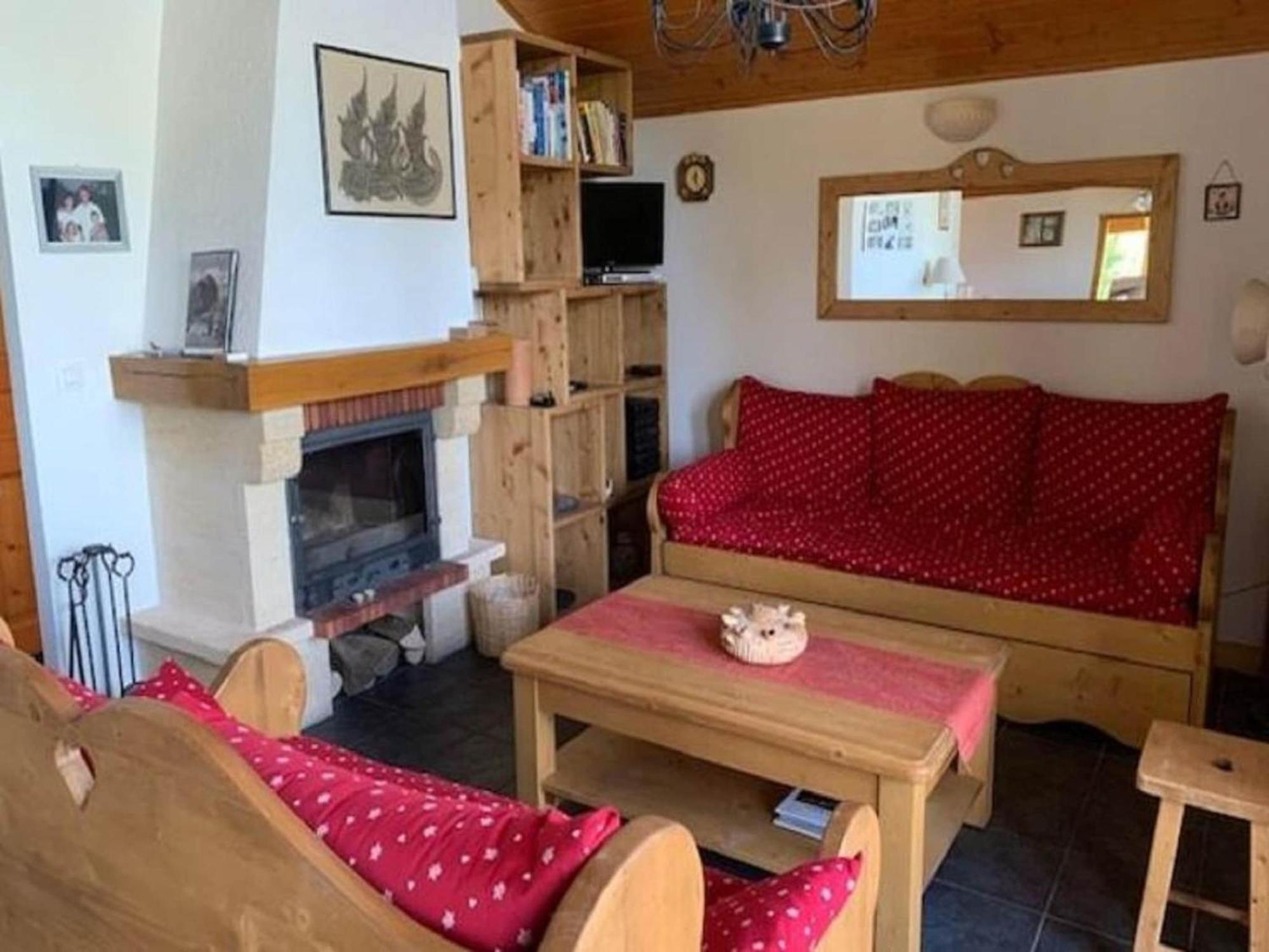 Charming Chalet With View On Mont Blanc Peisey Nancroix Bagian luar foto