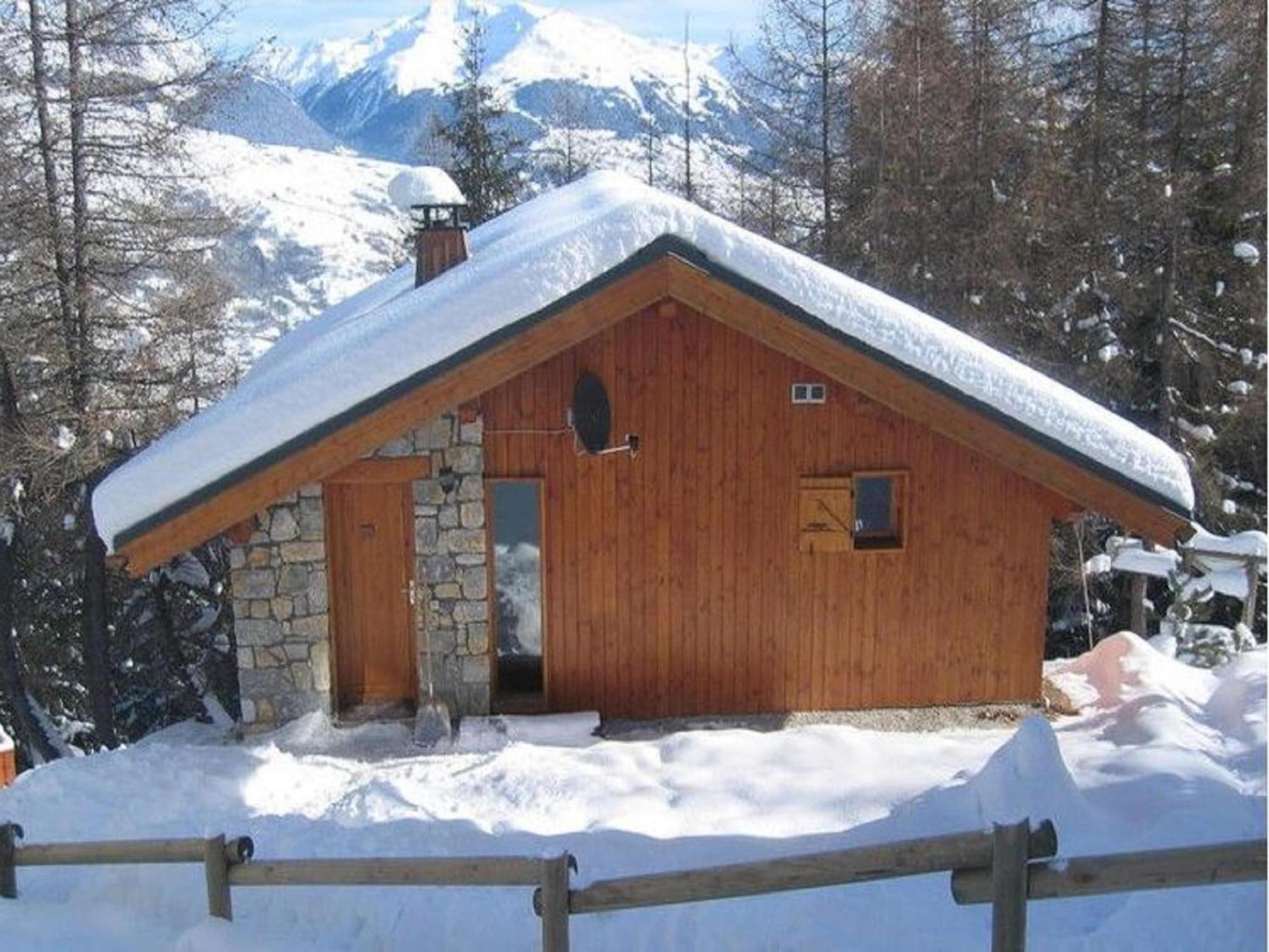 Charming Chalet With View On Mont Blanc Peisey Nancroix Bagian luar foto